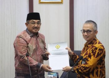 Fokus Transparansi dan Akuntabilitas, Bupati Tanjab Barat Hadiri Pemeriksaan Interim LKPD 2025