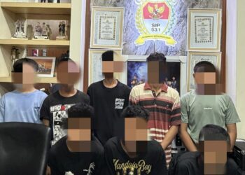 Satreskrim Bergerak Cepat, 8 Pelaku Pengeroyokan Tungkal Ilir Ditangkap