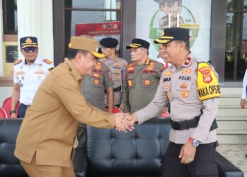 Apel Siaga 1447 H, Polres Tanjab Barat Tekankan Pencegahan dan Pendekatan Humanis