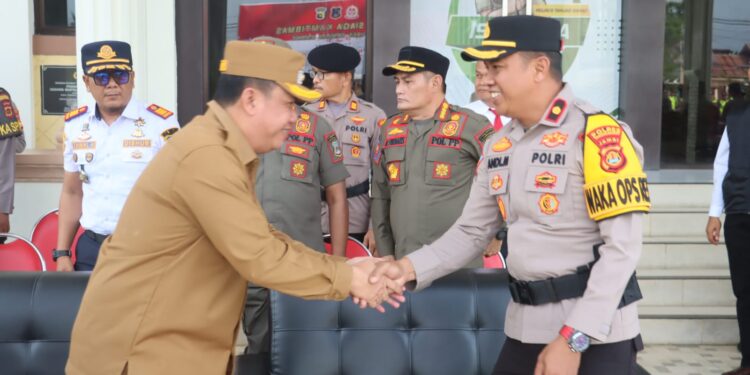 Apel Siaga 1447 H, Polres Tanjab Barat Tekankan Pencegahan dan Pendekatan Humanis