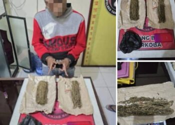 Tak Ada Ruang bagi Narkoba, Polres Tanjab Barat Amankan Pengedar dan Barang Bukti