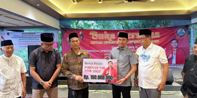 Gelar Buka Bersama, Edi Purwanto juga Serahkan Bonus Rp100 Juta untuk Pegiat KORMI Berprestasi