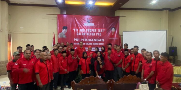 DPC PDI-P Tanjab Barat Gelar Uji Kelayakan, Anggota DPRD Dorong Kader Berkualitas