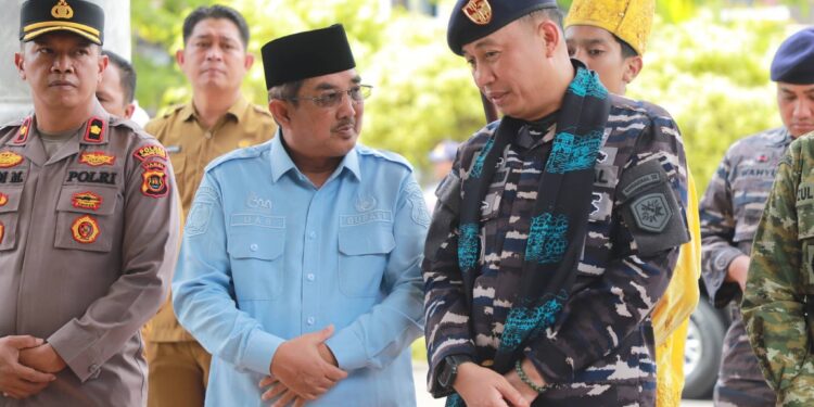 Kunker Danlanal Jadi Momentum, Anwar Sadat Tegaskan Pentingnya Keamanan Laut