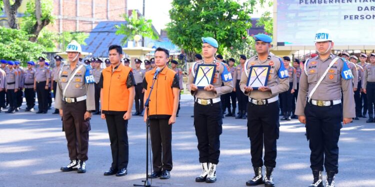 Tak Ada Ampun! Polda Jambi Berhentikan 4 Personel Langgar Kode Etik