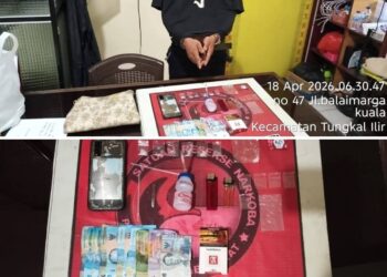 Digerebek Dini Hari, Pengedar Sabu di Penginapan Malvin Tak Berkutik