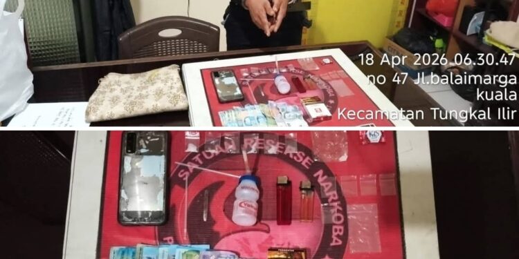 Digerebek Dini Hari, Pengedar Sabu di Penginapan Malvin Tak Berkutik