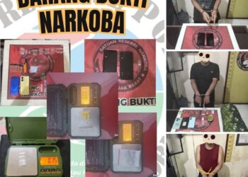 Bandar Sabu di Sialang Tak Berkutik, Polisi Amankan Barang Bukti dan Uang Tunai