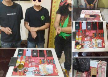 Operasi Senyap Satresnarkoba Berbuah Hasil, 4 Pelaku Narkoba Betara Diciduk