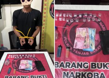 Terduga Pelaku Diamankan, Satresnarkoba Tanjab Barat Dalami Jaringan Sabu dari Lapas