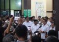 Kunjungan Menkes RI Disambut Forkopimda, Kapolres Tanjab Barat Turut Kawal Agenda Strategis