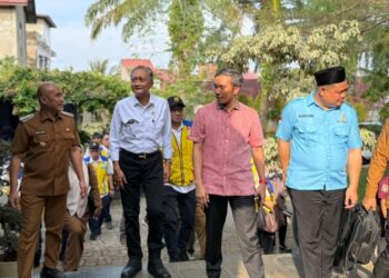 Bertemu Menteri PU di Bungo, Edi Purwanto Minta Perbaikan 7 Jembatan Putus Akibat Banjir