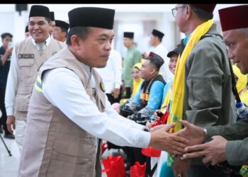 Lepas Kloter Perdana Haji 2026 Provinsi Jambi,  Al Haris Tegaskan Komitmen Pelayanan Terbaik untuk Jema’ah