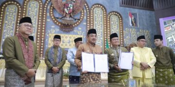 Kolaborasi untuk Kemajuan Jambi, Anwar Sadat Hadiri Penandatanganan MoU Lintas Daerah