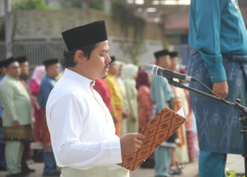 Upacara HUT ke-69 Provinsi Jambi, Ketua Komisi II DPRD Tanjabbar Bacakan Naskah Deklarasi Rakyat Jambi