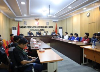 Jelang Pemilu 2029, BAWASLU Jambi Evaluasi Pemilu 2024 dan Gelar FGD Bersama OKP dan BEM