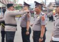 Kapolres Tanjab Barat Pimpin Upacara Kenaikan Pangkat, Dorong Personel Lebih Profesional dan Humanis