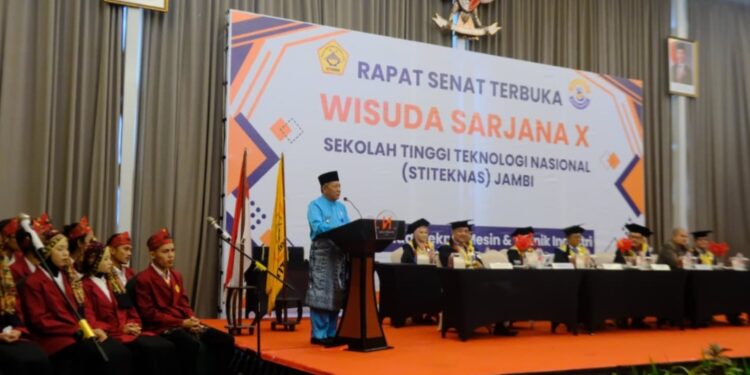 Wagub Sani: Lulusan STITEKNAS Harus Bisa Mengubah Potensi Daerah Menuju Nilai Tambah