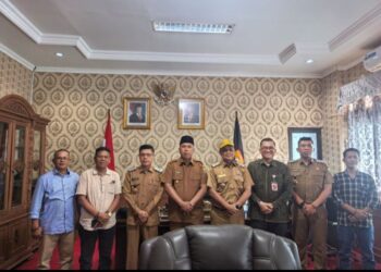 Silaturahmi dengan Wawako dan Sekda Pariaman, Ariansyah: Pesona Budaya Hoyak Tabuik Piaman 2026 Jadi Contoh Promosi Budaya di Jambi