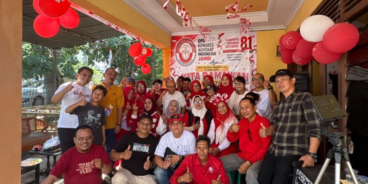 DPD KAI Provinsi Jambi Meriahkan HUT Kemerdekaan RI ke 81