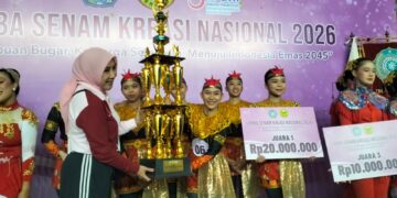 PERWOSI Jambi Pertahankan Gelar Juara Nasional Senam Kreasi 2026